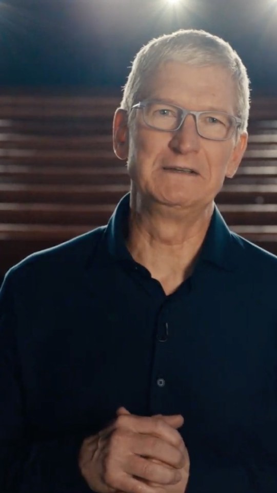 Tim Cook le 22 juin 2020 // Source : YouTube/Apple
