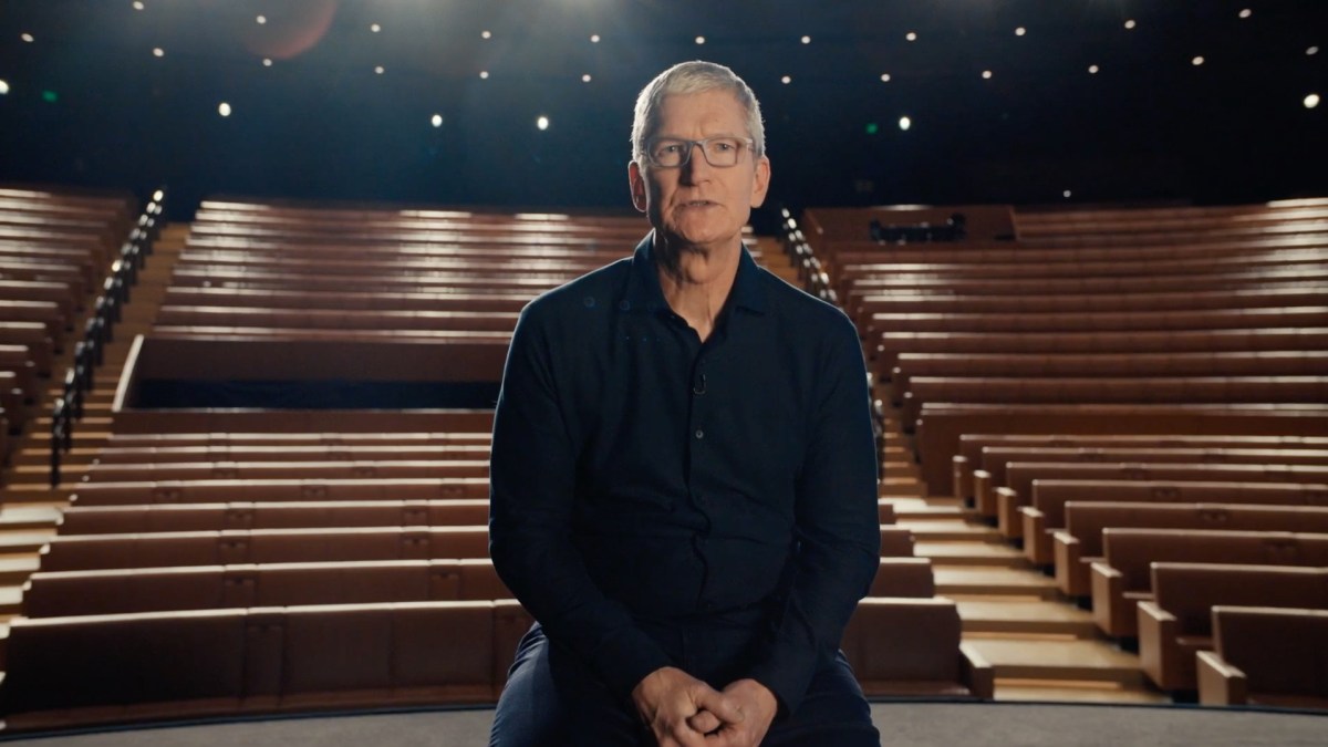 Tim Cook le 22 juin 2020 // Source : YouTube/Apple