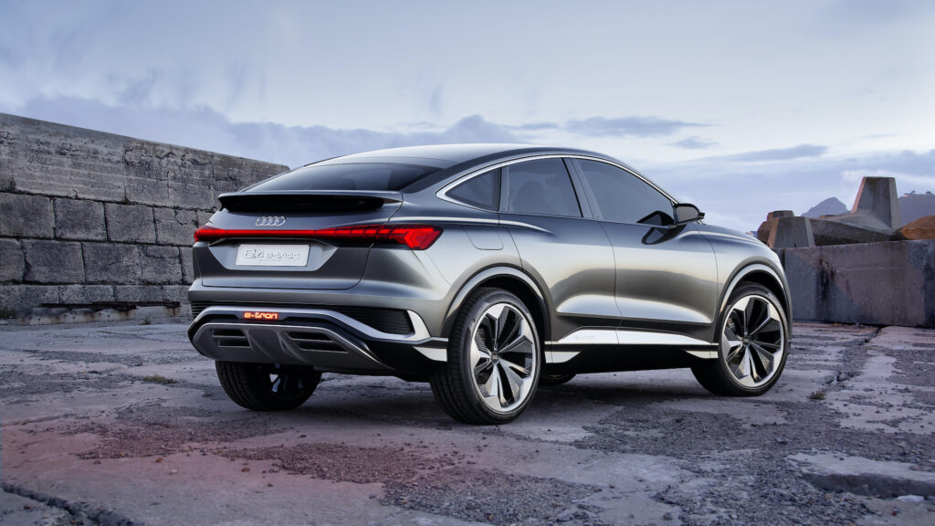 Audi Q4 Sportback e-tron // Source : Audi Audi Q4 Sportback e-tron // Source : Audi