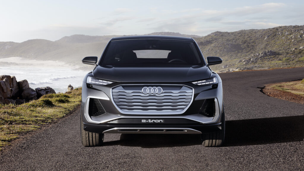Audi Q4 Sportback e-tron // Source : Audi Audi Q4 Sportback e-tron // Source : Audi
