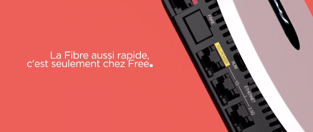 La connectivité de la Freebox Pop // Source : Free La connectivité de la Freebox Pop // Source : Free