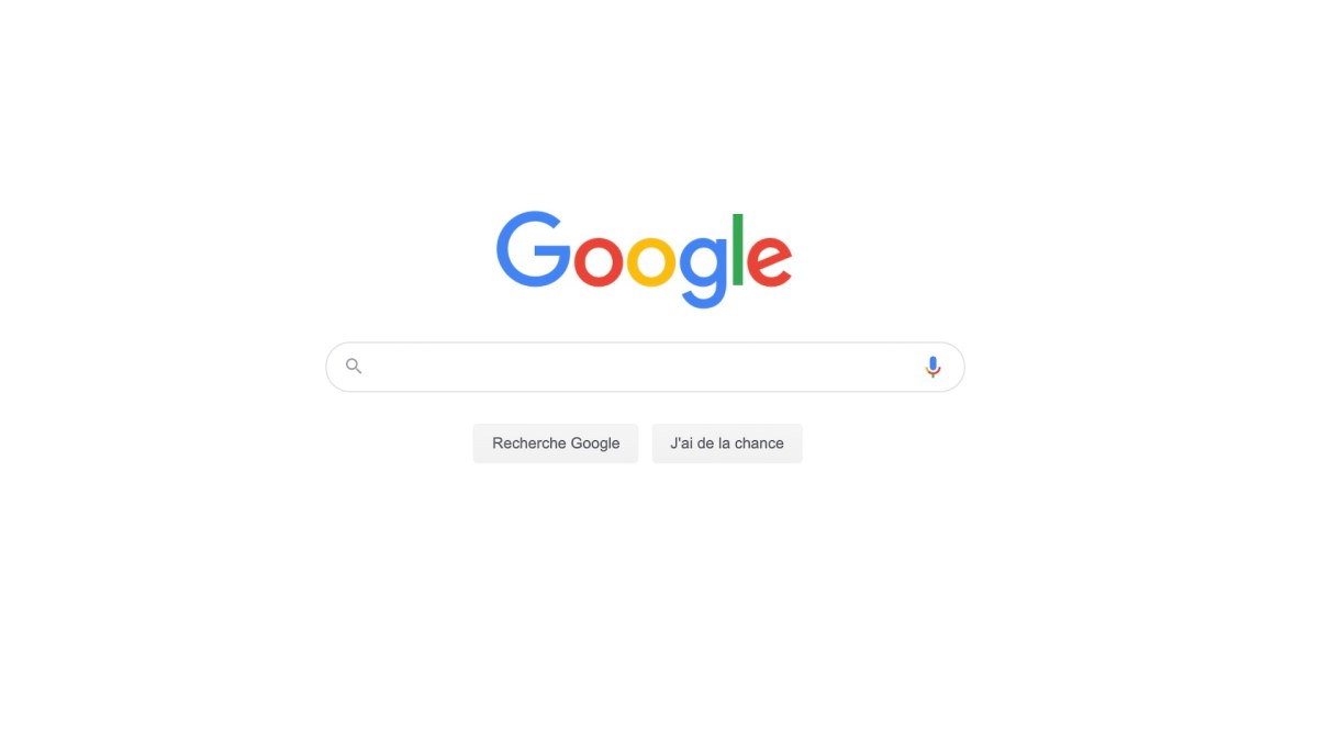 Le moteur de recherche de Google, se trouve au cœur de la procédure. // Source : Capture d'écran Numerama.