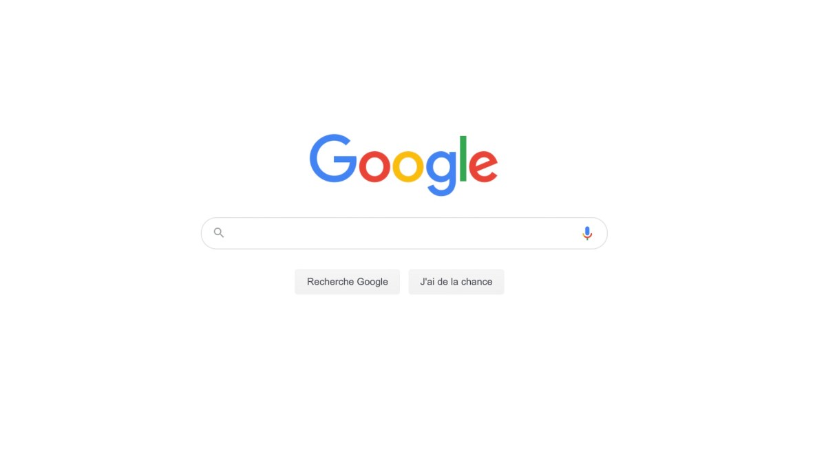 Le moteur de recherche de Google, se trouve au cœur de la procédure. // Source : Capture d'écran Numerama.