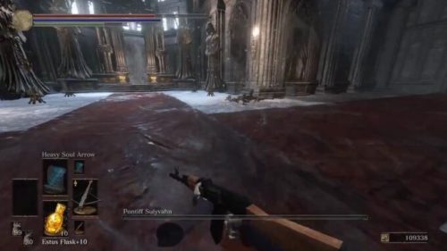 Dark Souls 3 en mode FPS // Source : Capture d'écran Twitter