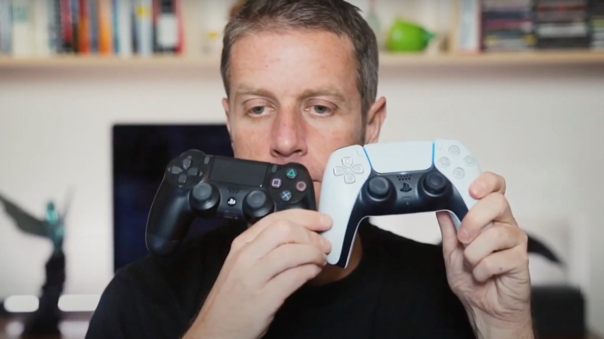 DualSense versus DualShock 4 // Source : Geoff Keighley