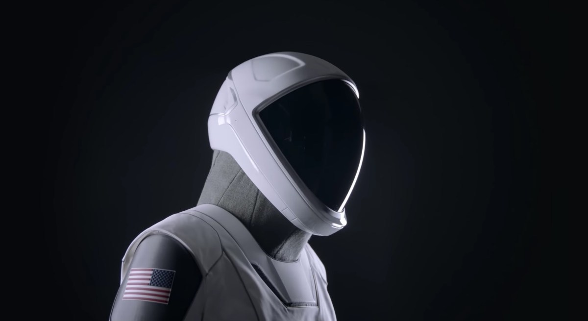 Le Space Suit de SpaceX // Source : YouTube/SpaceX