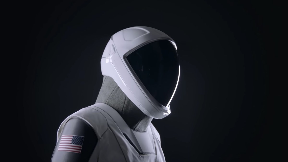 Le Space Suit de SpaceX // Source : YouTube/SpaceX