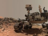 Selfie de Curiosity sur Mars. // Source : NASA/JPL-Caltech/MSSS (photo recadrée)