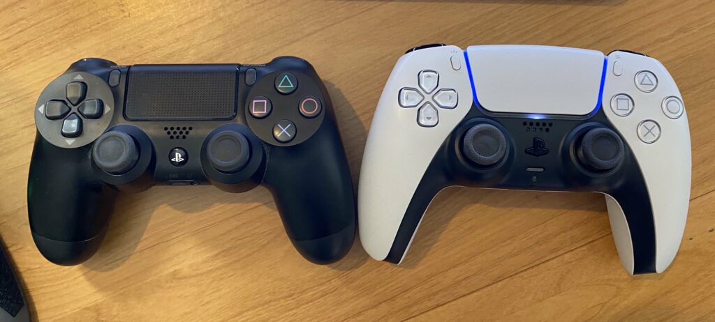 DualSense versus DualShock 4 // Source : Geoff Keighley