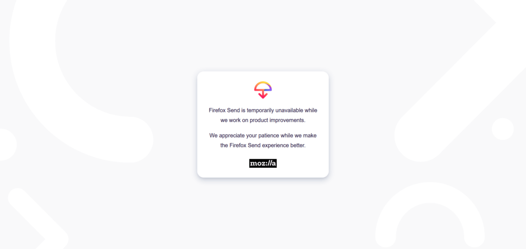Firefox Send HS Firefox Send HS