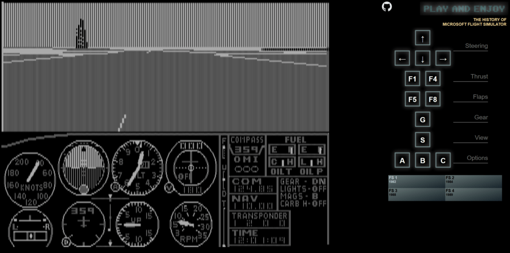 Flight Simulator 1982