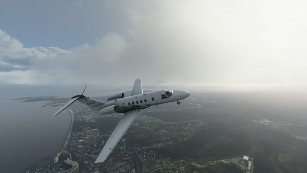 Flight Simulator 2020 sur PC // Source : Capture d'écran Numerama