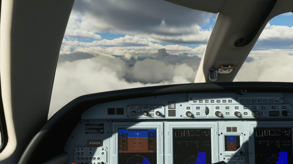 Flight Simulator 2020 sur PC // Source : Capture d'écran Numerama