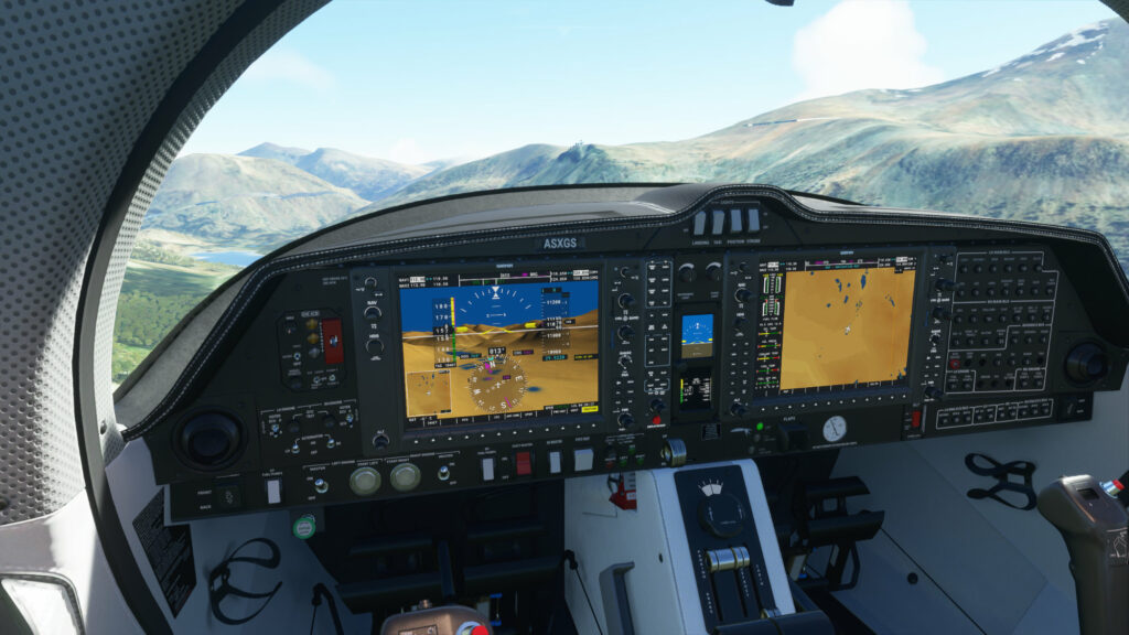 Flight Simulator 2020 sur PC // Source : Capture d'écran Numerama