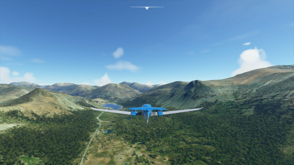 Flight Simulator 2020 sur PC // Source : Capture d'écran Numerama