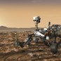 Vue d'artiste du rover Perseverance. // Source : NASA/JPL-Caltech