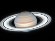 Saturne vue par Hubble le 4 juillet 2020. // Source : NASA, ESA, A. Simon (Goddard Space Flight Center), M.H. Wong (University of California, Berkeley), and the OPAL Team