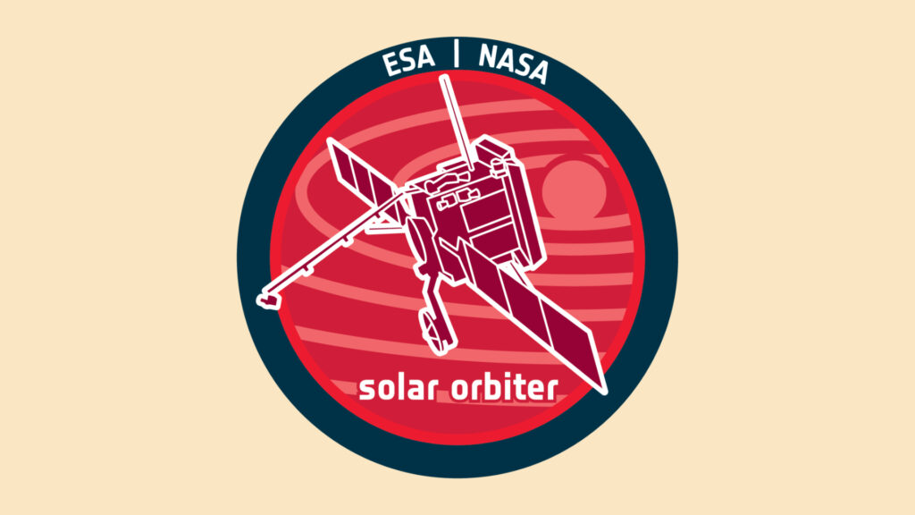 Logo de la mission Solar Orbiter. // Source : ESA (photo recadrée et modifiée)