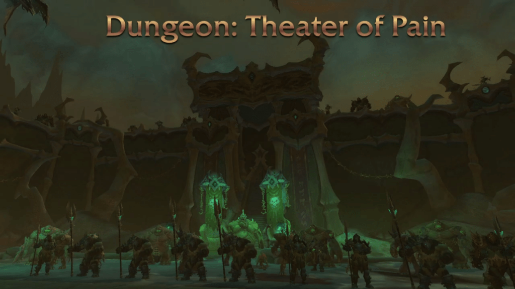 Blizzard a partagé une vidéo donnant un aperçu du donjon Theater of Pain. Blizzard a partagé une vidéo donnant un aperçu du donjon Theater of Pain.