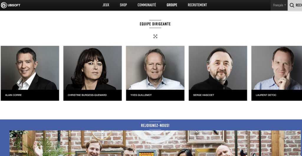 Site officiel d'Ubisoft, capture du 5 juillet 2020 Site officiel d'Ubisoft, capture du 5 juillet 2020