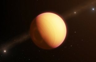 Une exoplanète. // Source : ESO/L. Calçada (image recadrée)