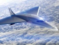 Avion supersonique de Virgin Galactic // Source : Virgin Galactic