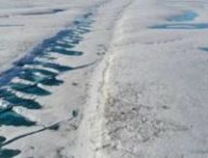 Barrière de glace au Canada // Source : Derek Mueller