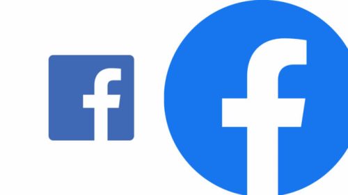 L'ancien logo Facebook et le nouveau
