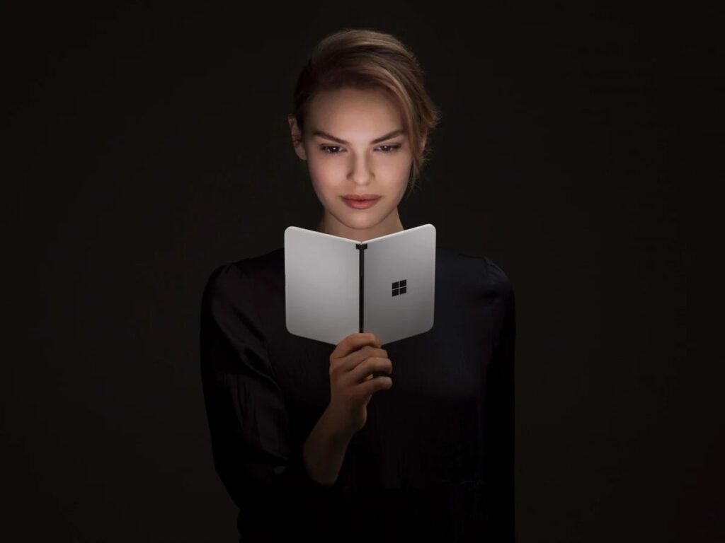 Le Surface Duo // Source : Microsoft Le Surface Duo // Source : Microsoft