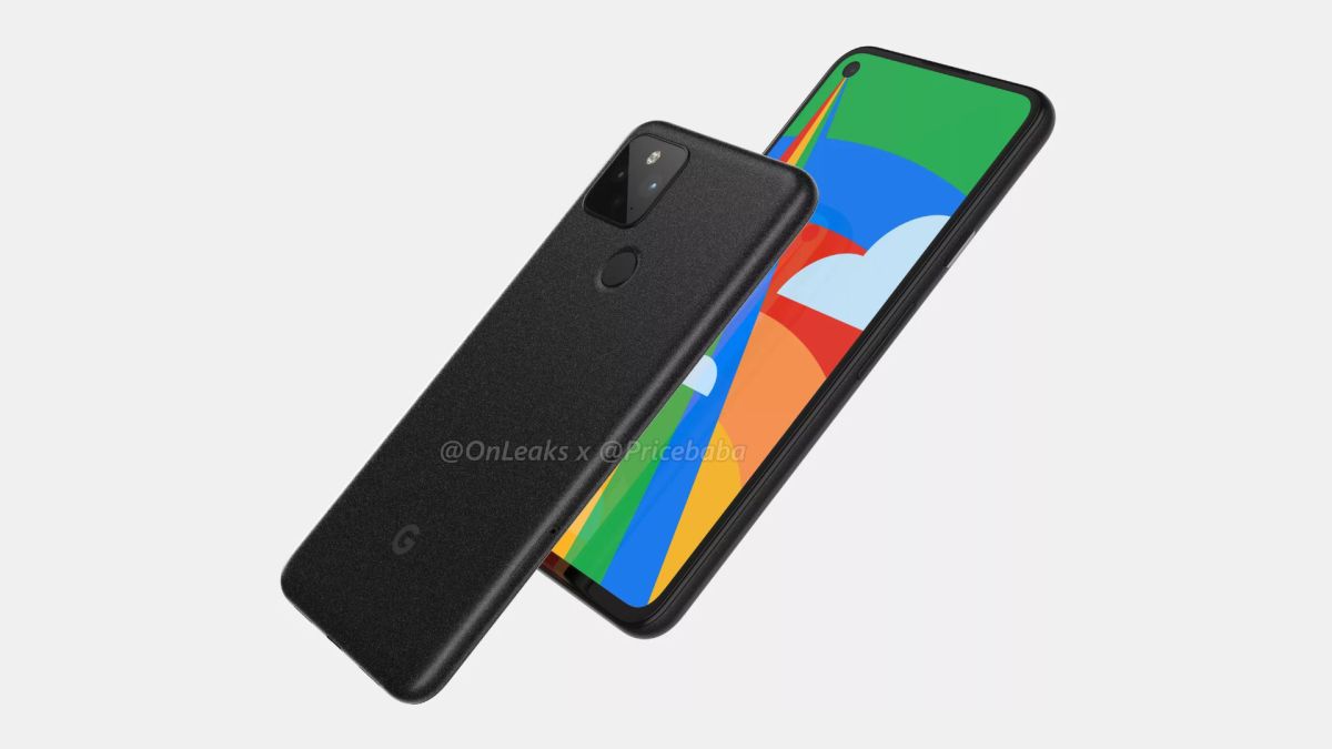 Le Pixel 5 leaké // Source : Onleaks