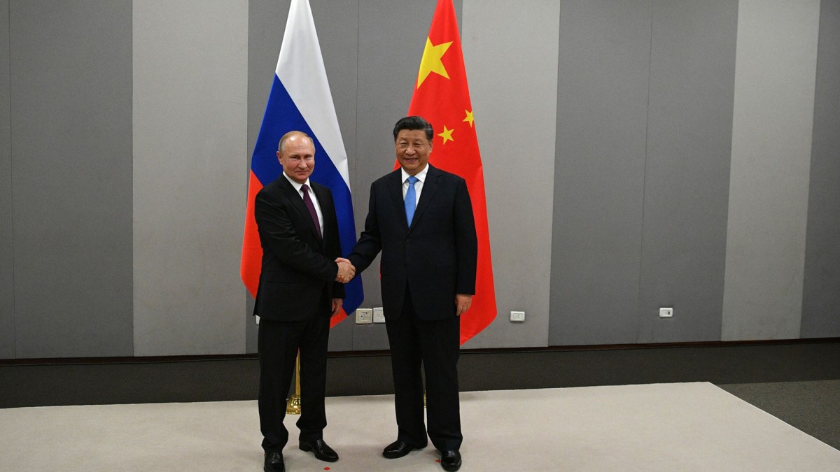 Russie Chine Vladimir Poutine Xi Jinping // Source : Kremlin