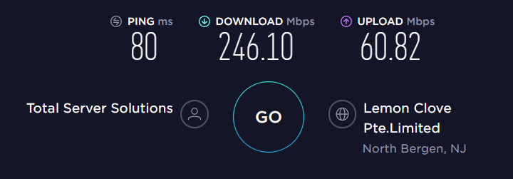 speedtest surfshark numerama