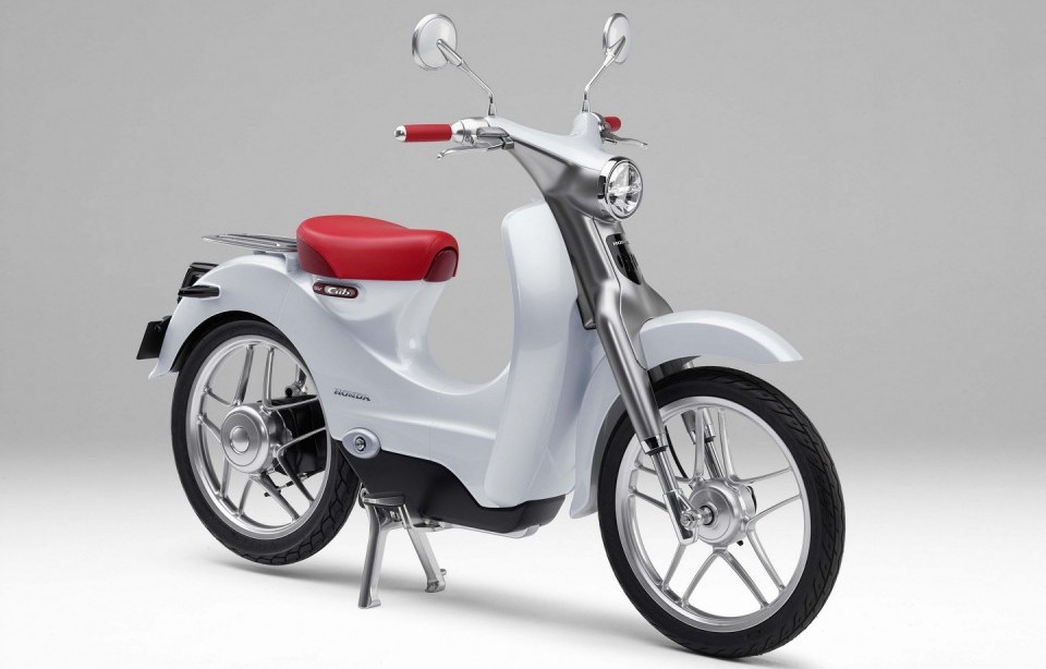 Super Cub électrique // Source : Concept Honda