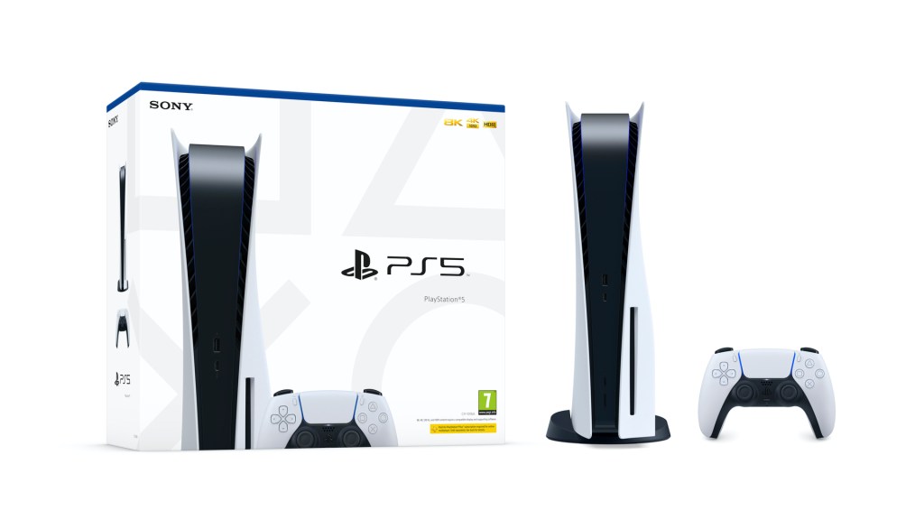 PlayStation 5 et son packaging // Source : Sony