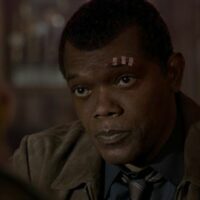 Samuel L. Jackson dans Captain Marvel // Source : Marvel Studios Samuel L. Jackson dans Captain Marvel // Source : Marvel Studios