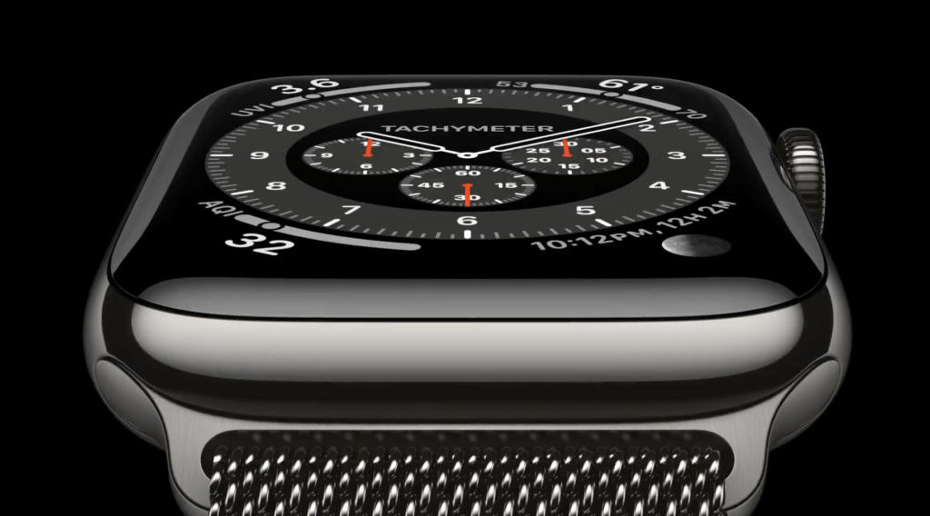 Apple Watch Series 6 // Source : Capture d'écran Numerama Apple Watch Series 6 // Source : Capture d'écran Numerama