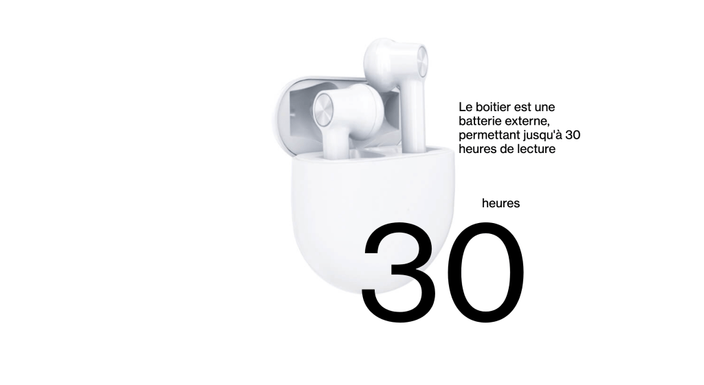 Les OnePlus Buds // Source : OnePlus