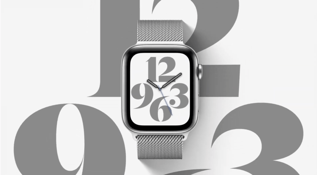 Les Watch Faces de l'Apple Watch Series 6 // Source : Capture d'écran Numerama