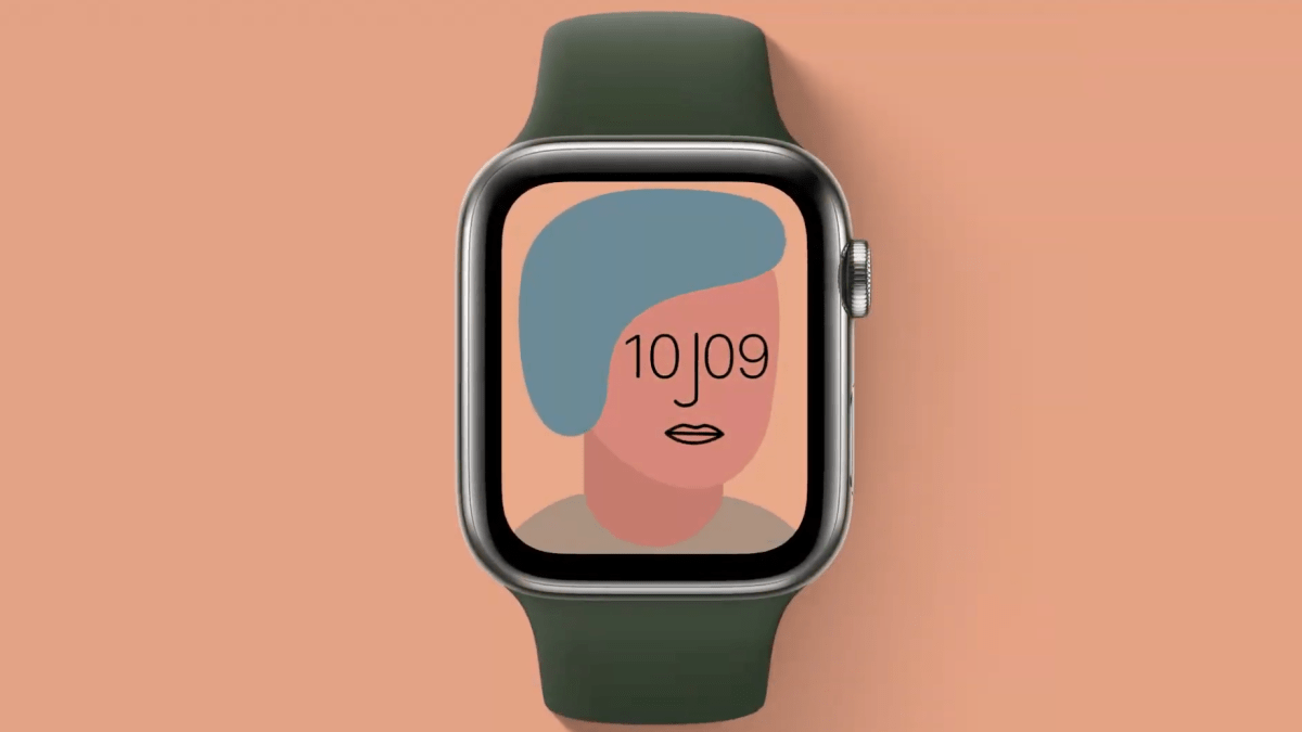 Les Watch Faces de l'Apple Watch Series 6 // Source : Capture d'écran Numerama