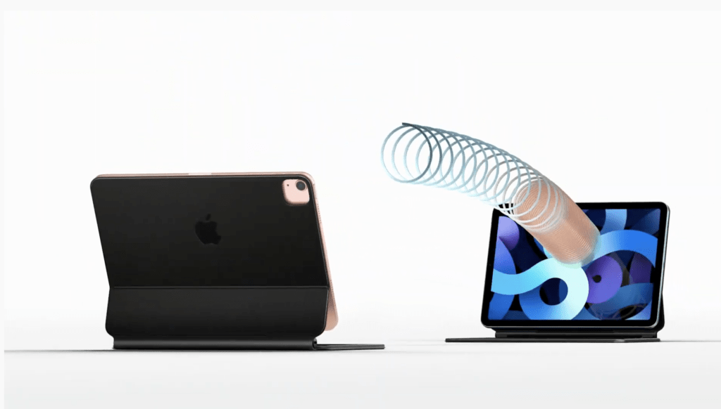 Apple iPad Air 4 // Source : Capture d'écran Apple iPad Air 4 // Source : Capture d'écran