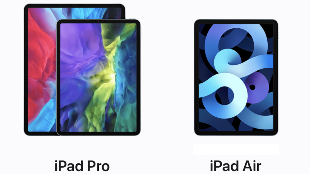 iPad Pro versus iPad Air // Source : Apple
