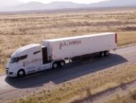 Le camion Nikola One 'en mouvement' // Source : YouTube Nikola