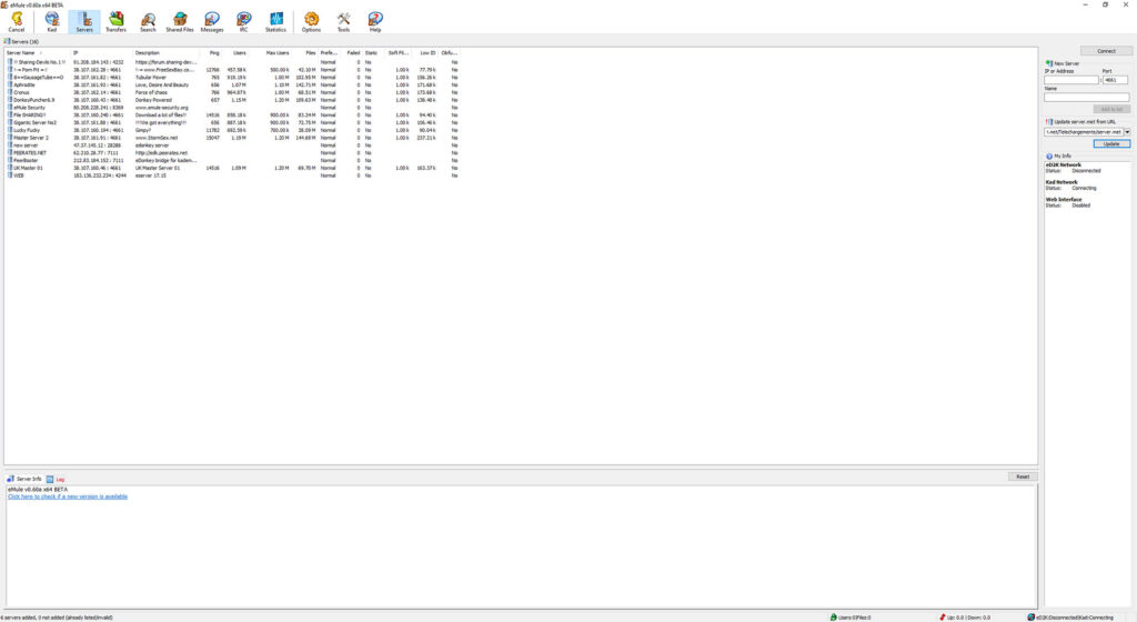 eMule v0.60a eMule v0.60a