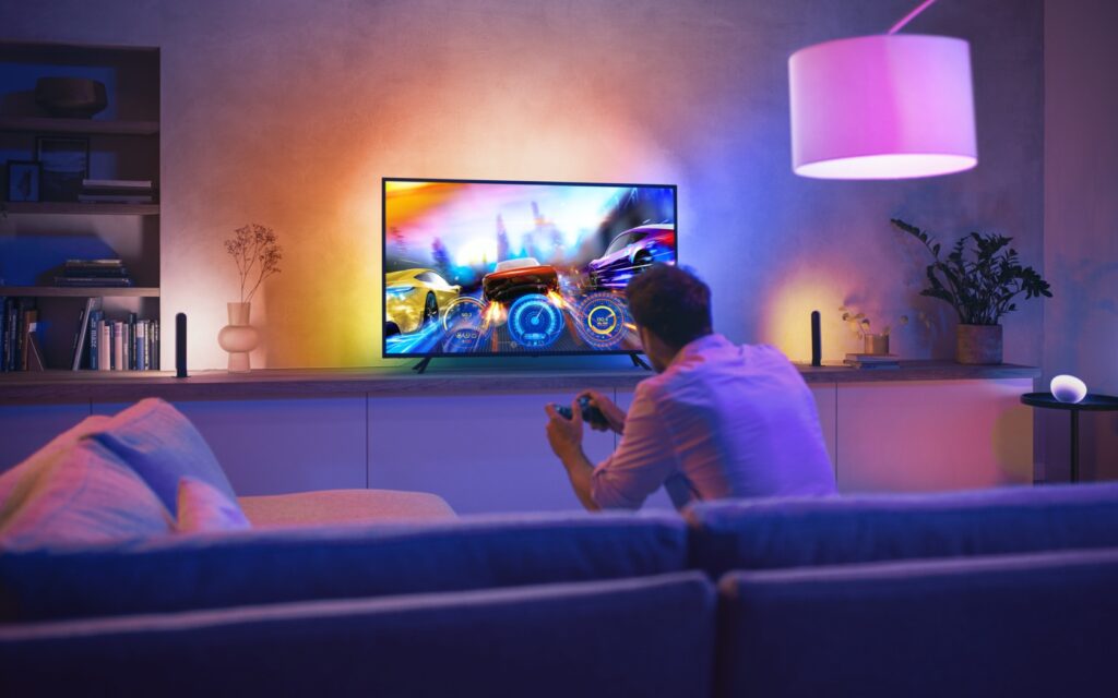 Philips Hue Play en mode gaming // Source : Signify