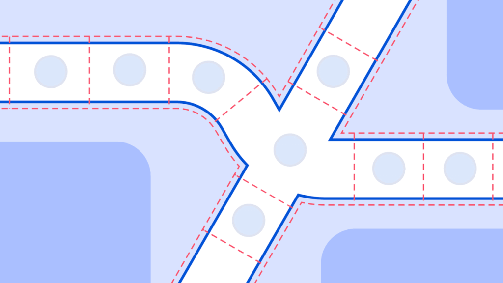 Google Maps segments