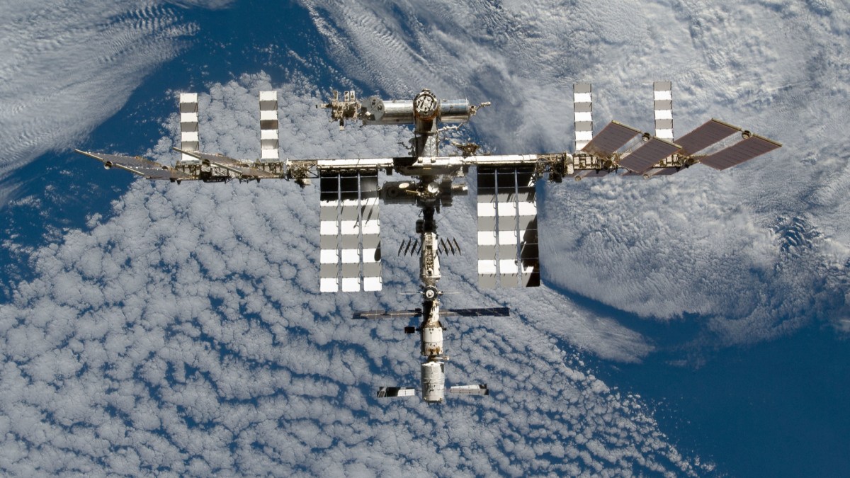 La Station spatiale internationale. // Source : Flickr/CC/Nasa