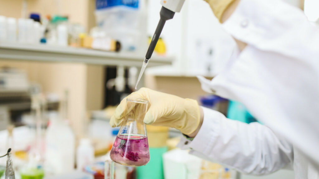Des tests en laboratoire. // Source : Pexels/Polina Tankilevitch (photo recadrée) Des tests en laboratoire. // Source : Pexels/Polina Tankilevitch (photo recadrée)