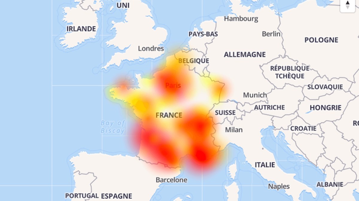 panne internet