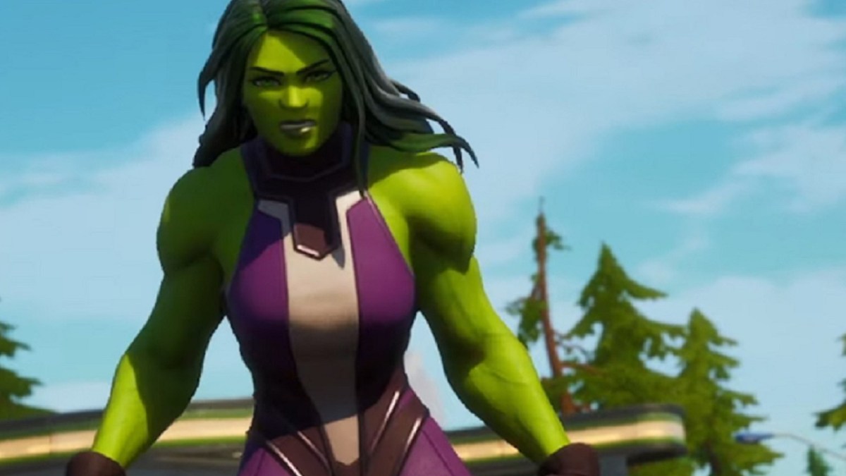 She Hulk dans Fortnite // Source : Fortnite