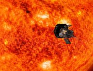 La sonde solaire Parker. // Source : NASA/Johns Hopkins APL/Steve Gribben